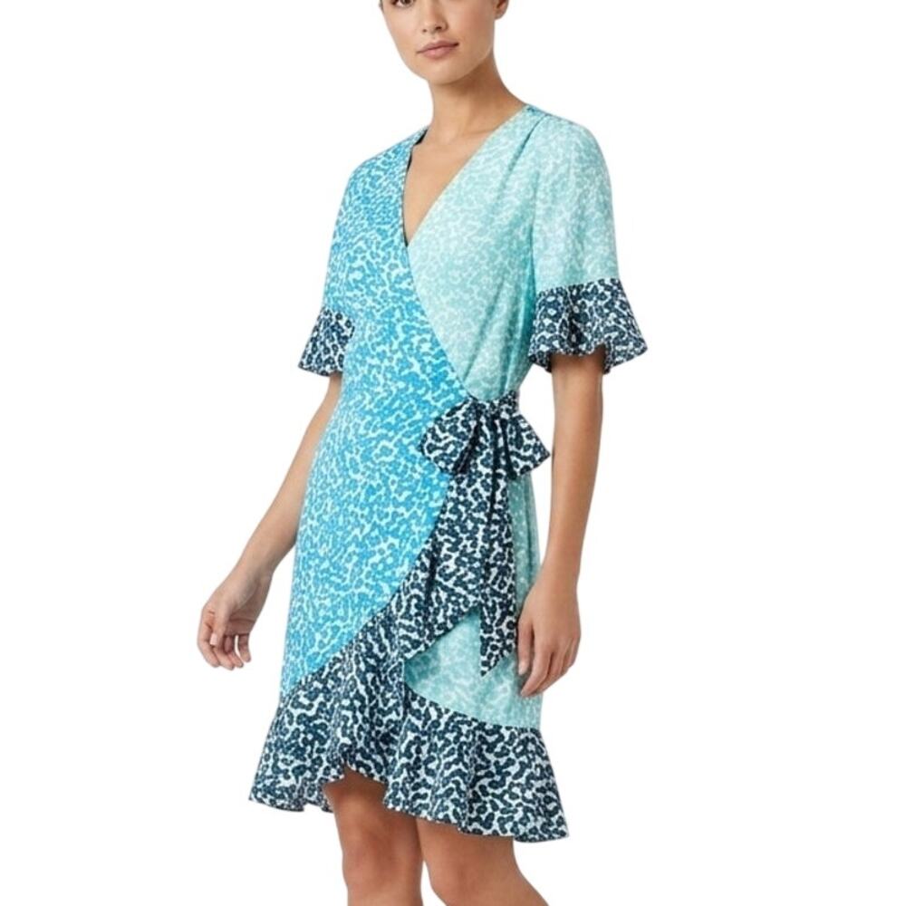 Marie Oliver Silk Wrap Dress Size Small